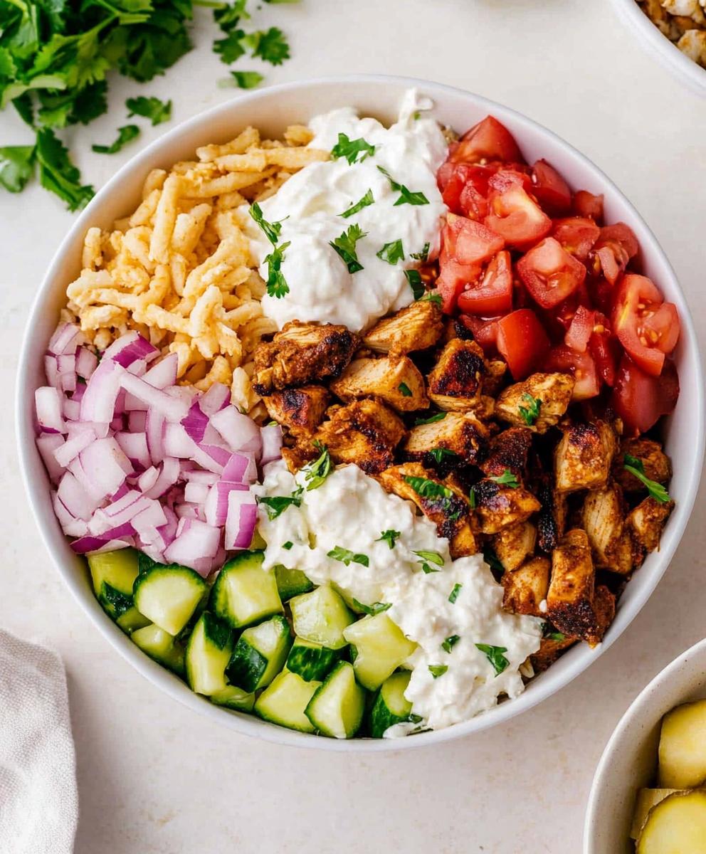 Chicken Gyro Bowls Recipe